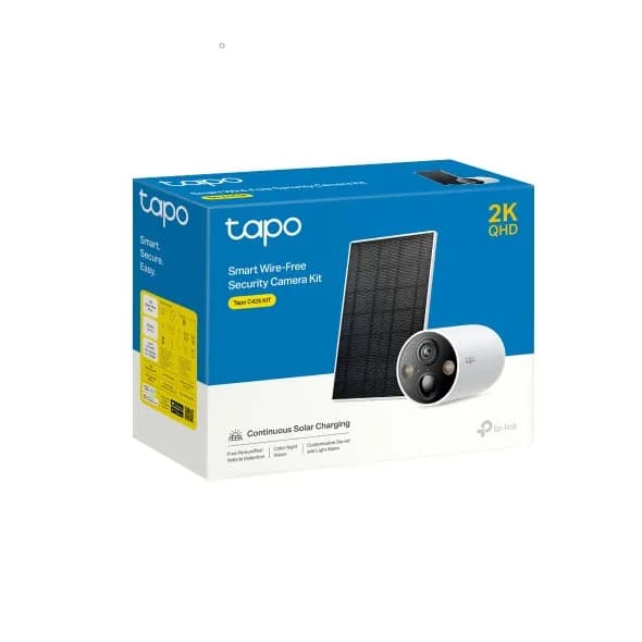 Camara Tp-link C425kit Wifi 2k Ext/Bat