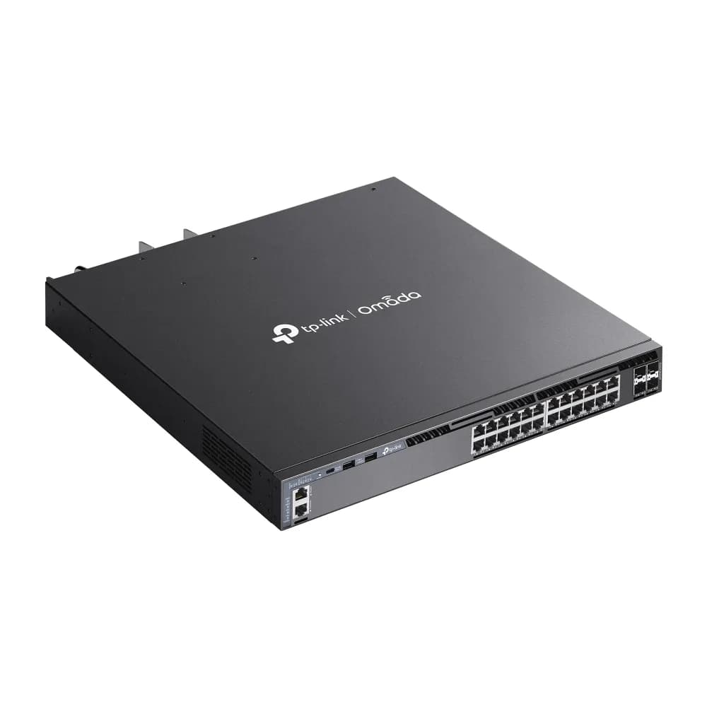 Switch Tp-link SG6428XHP 24pt 4SFP+ Poe+ Adm L3 Stackeable