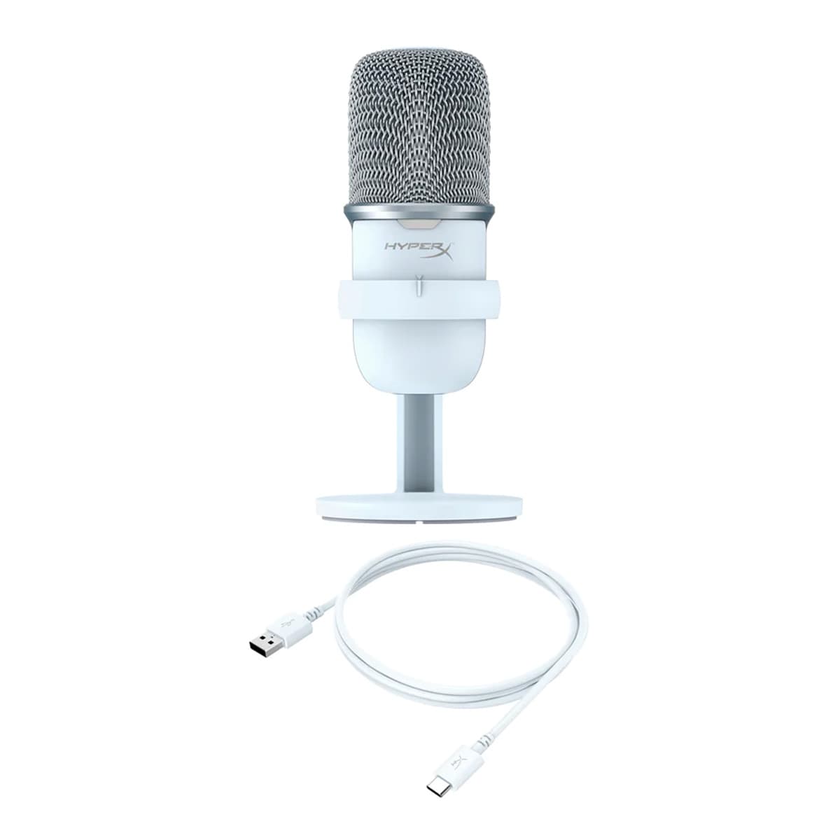 MICROFONO HYPERX SOLOCAST USB BLANCO