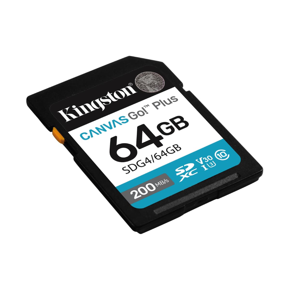 TARJETA DE MEMORIA SD KINGSTON 256GB SDXC CANVAS GO PLUS GEN4 200MB/s