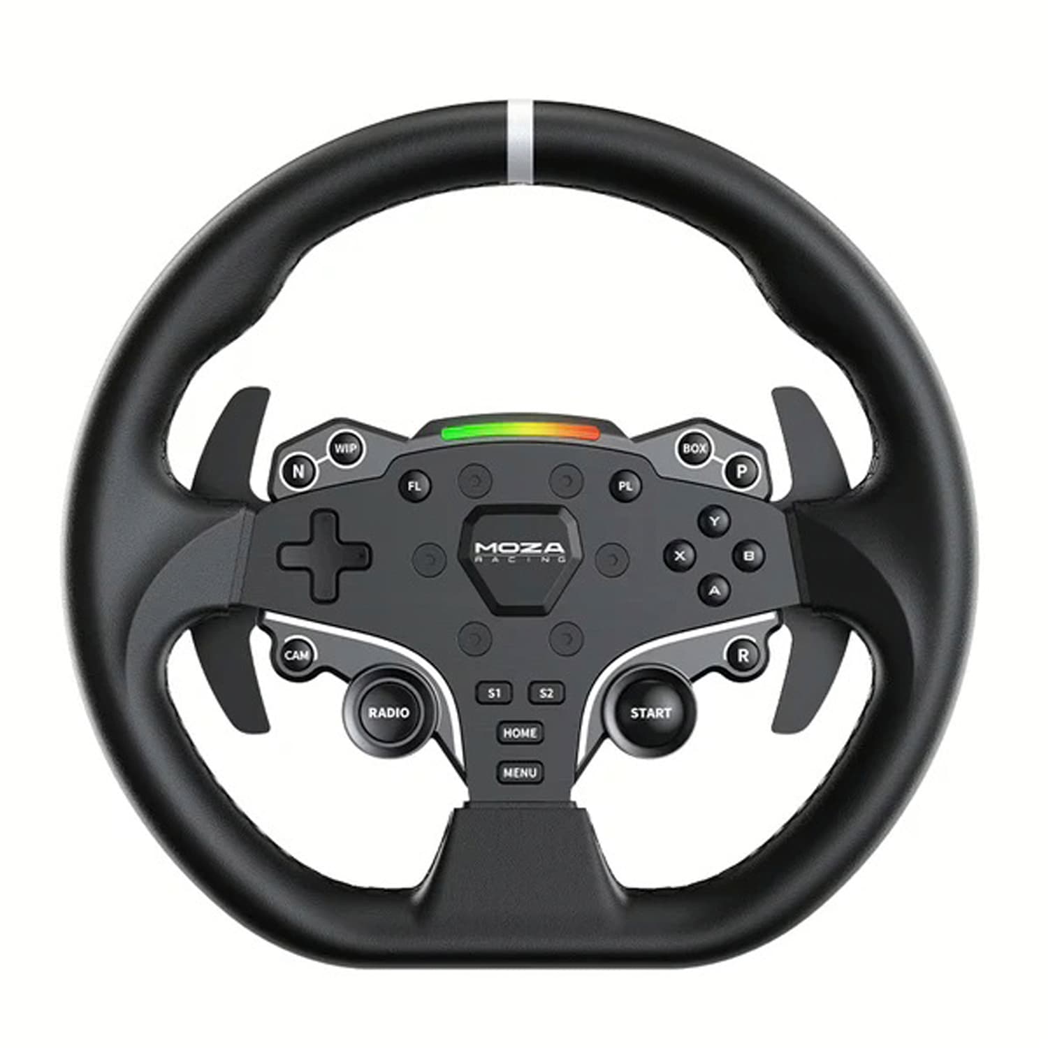 MOZA R5 BUNDLE COMBO VOLANTE Y PEDALERA PARA PC SIMULADOR DE CARRERAS RS20