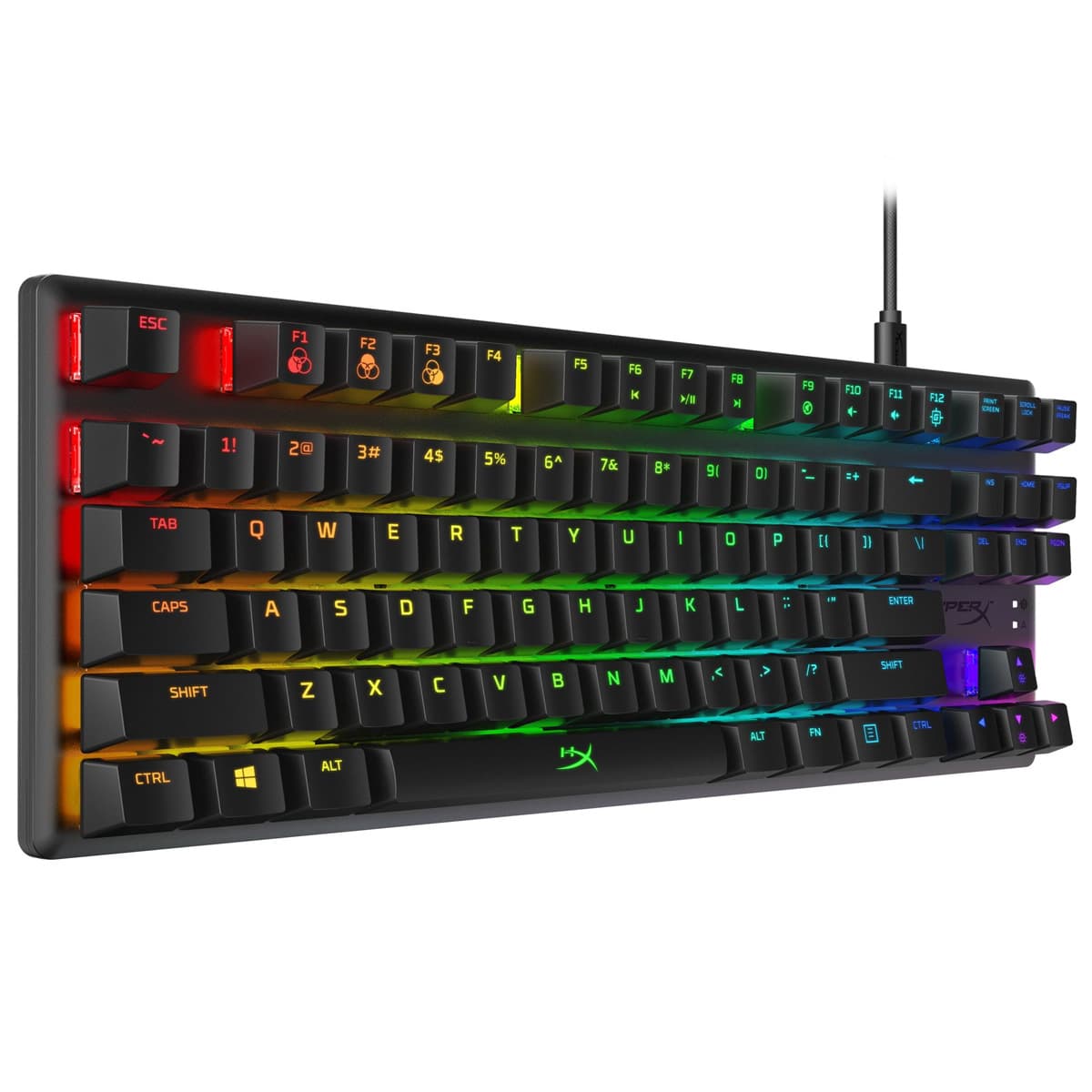 Teclado Gamer Hyperx Alloy Origins Core RED 4P5P3AA#ABA