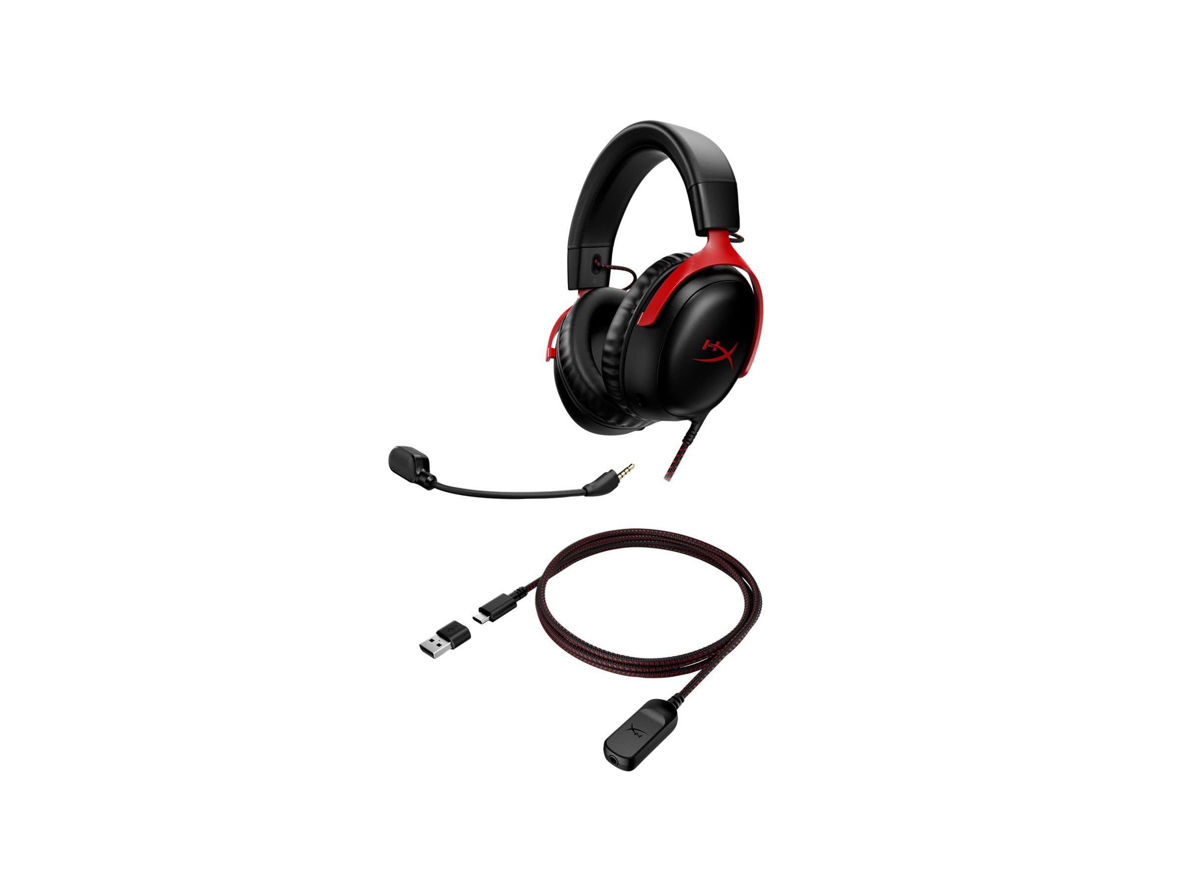 AURICULARES GAMING HYPERX CLOUD III BLK/RED