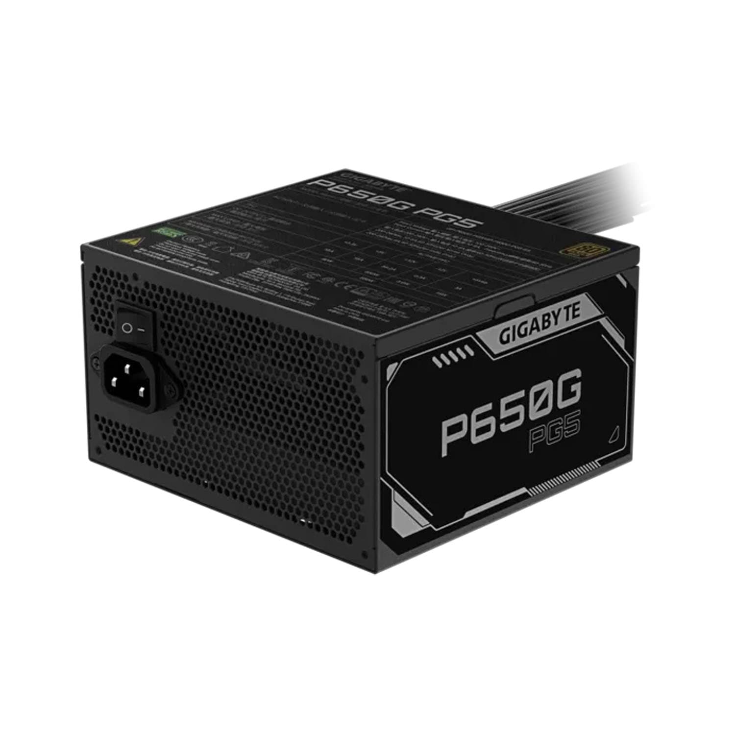 FUENTE GIGABYTE 650W 80 PLUS GOLD PG5