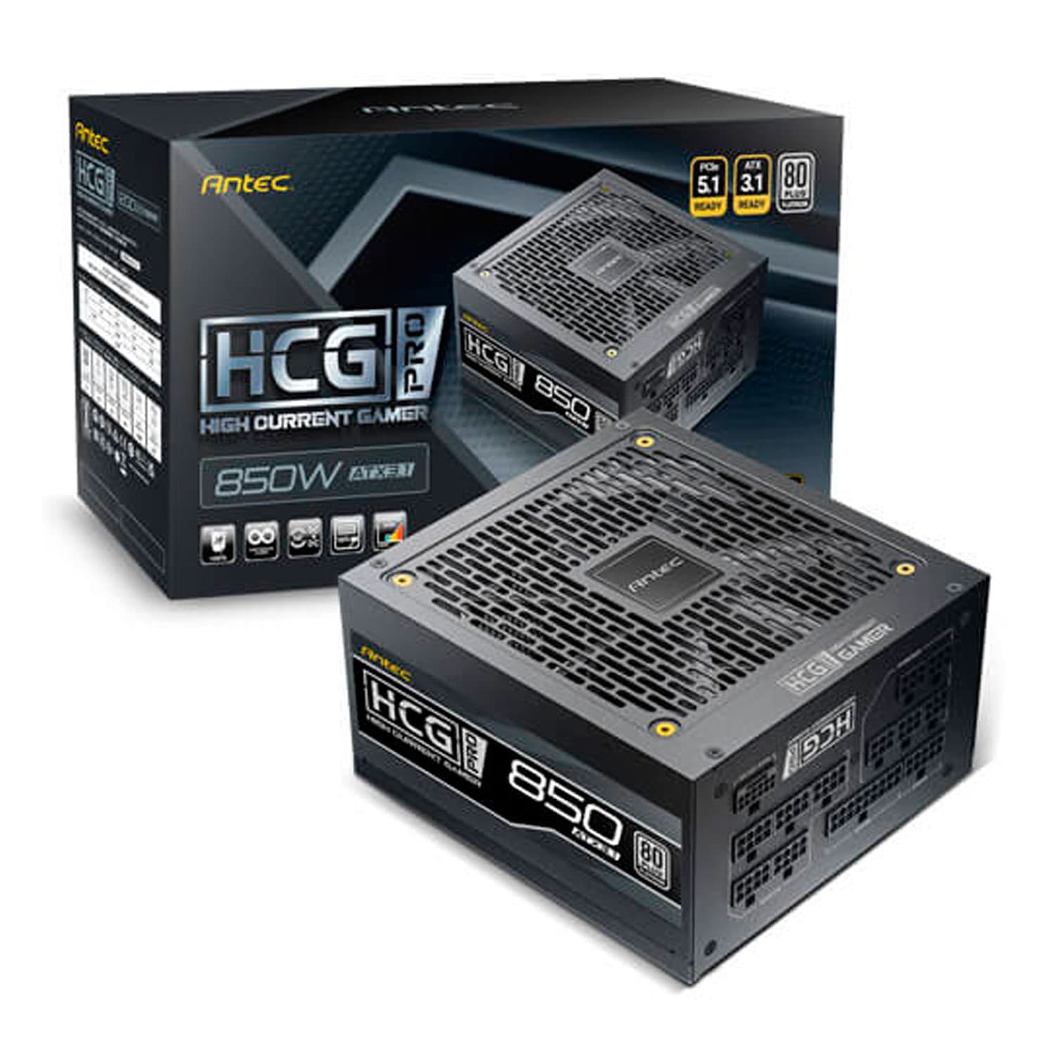 FUENTE ANTEC HCG850 PRO ATX 3.1 80 PLUS PLATINUM