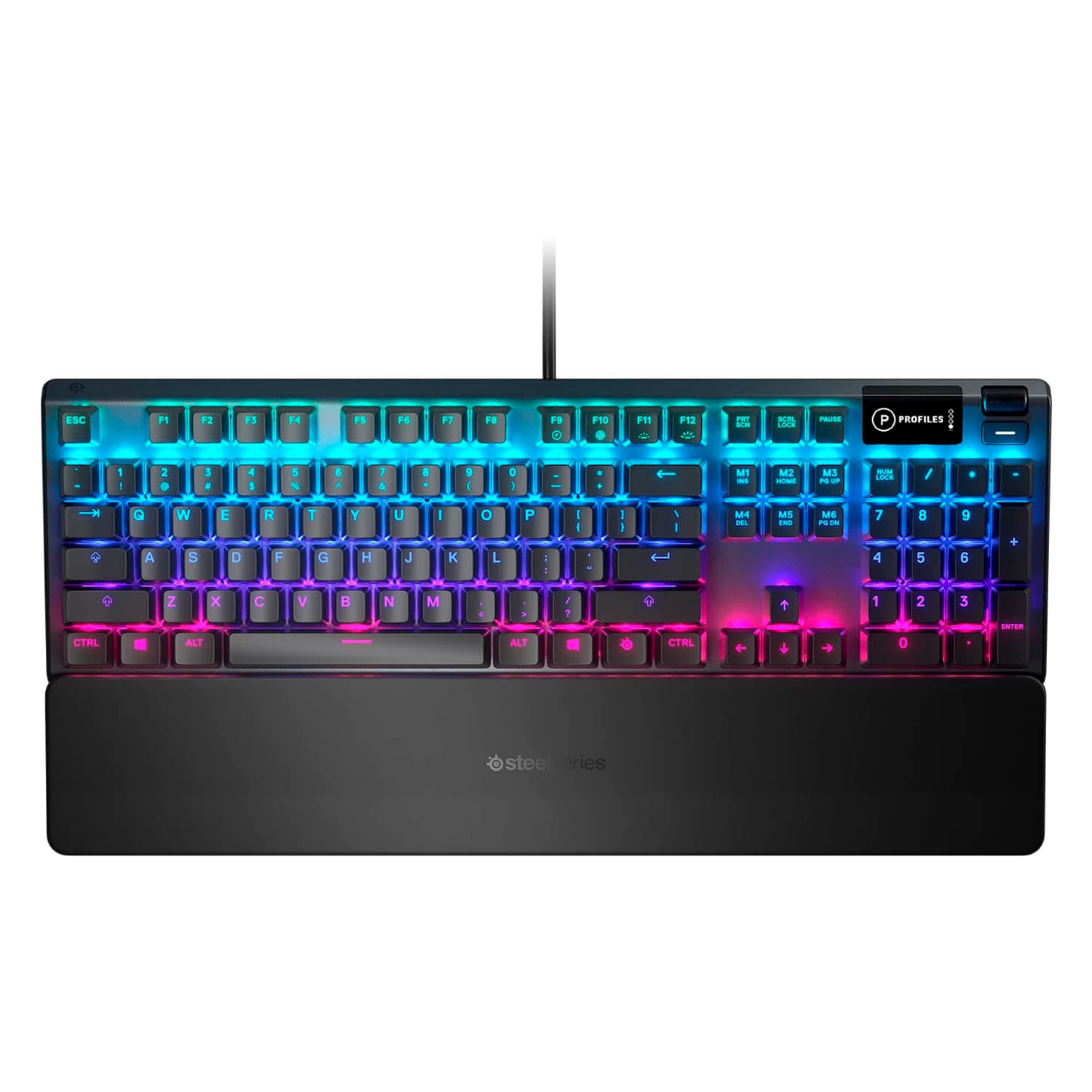 SteelSeries Apex 5 Teclado Híbrido OLED RGB 64532