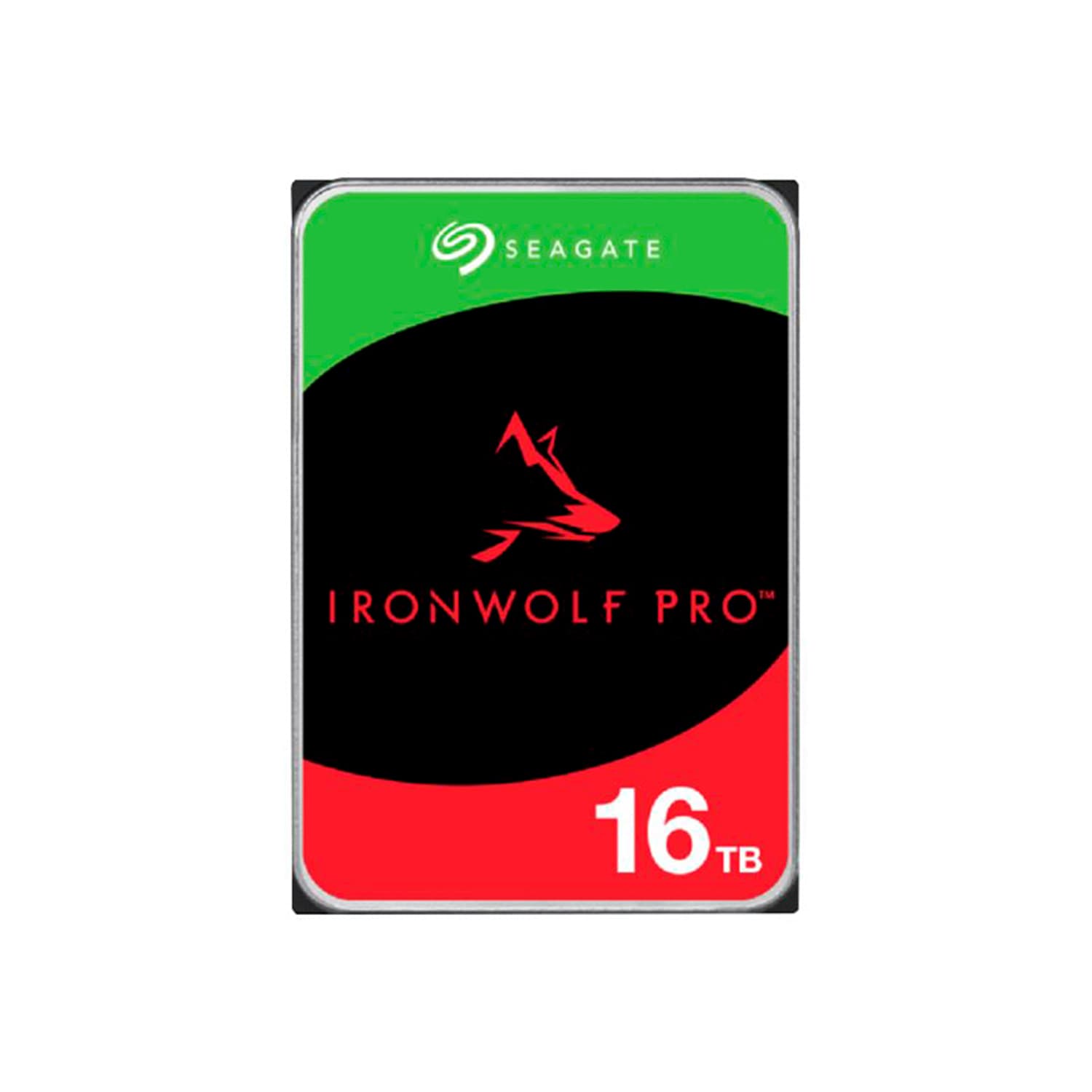 Disco Duro 16T Seagate 3.5 HD Nas Ironwolf Pro Sata 6GBS ST16000NT001