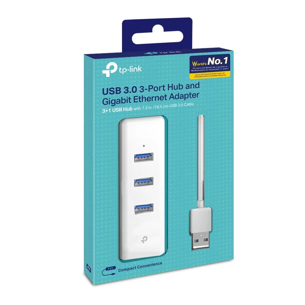Hub Usb Tp-link UE330 3pt Usb 3.0 + Rj45
