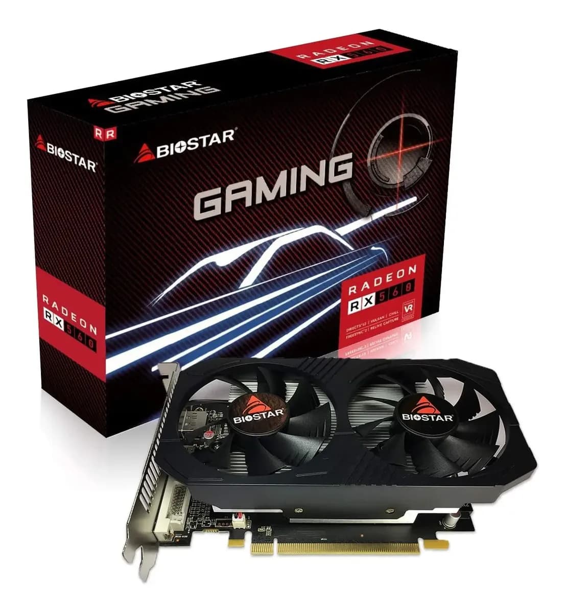 Biostar - Radeon RX560 - PCI Express 3.0