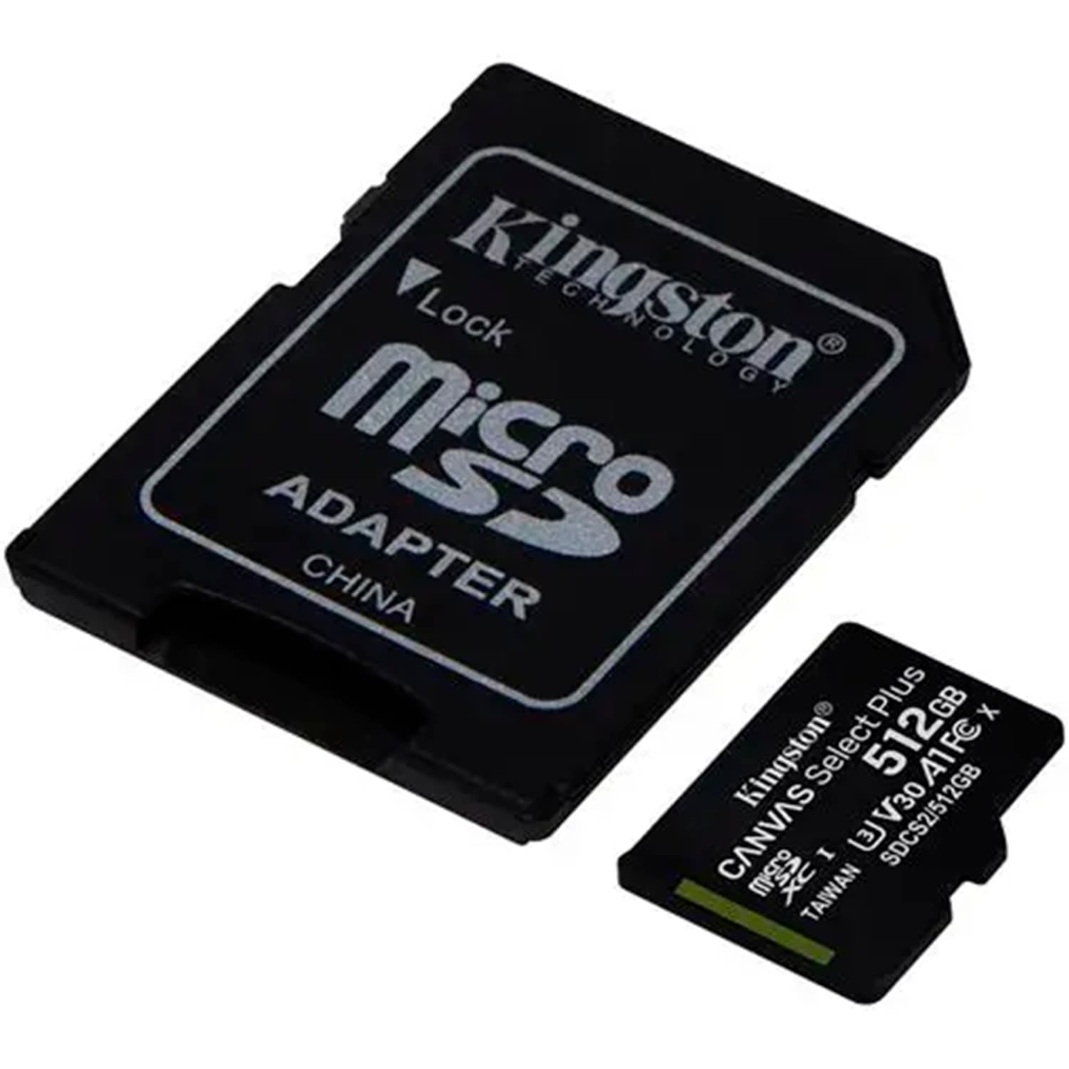 Tarjeta de memoria Kingston 512gb Micro SD Canvas Select Plus Gen 3