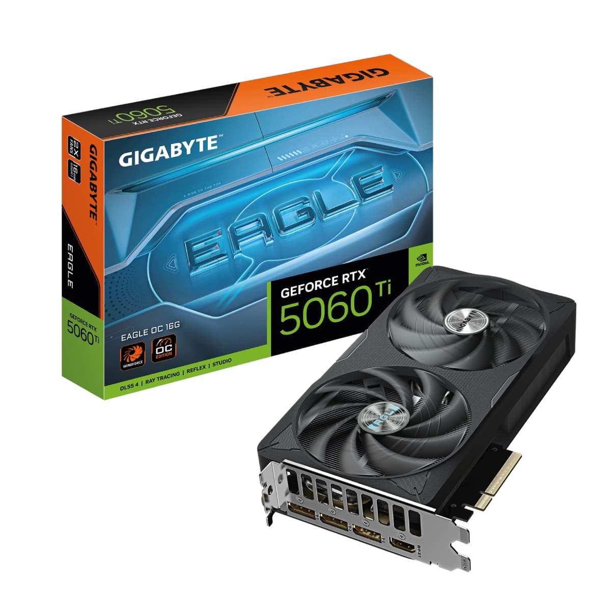 PLACA DE VIDEO NVIDIA RTX 5060 TI GIGABYTE EAGLE OC 16GB