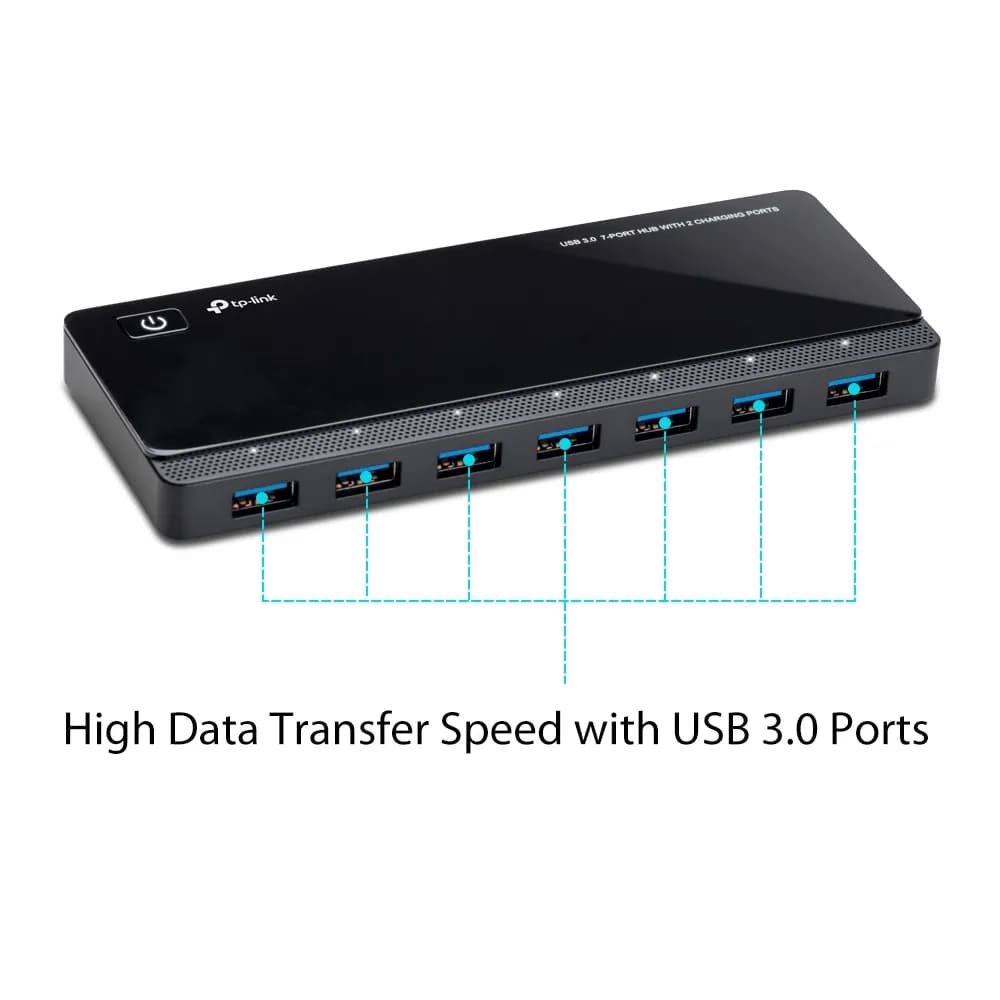 Hub USB Tp-link UH720 7 puertos USB 3.0