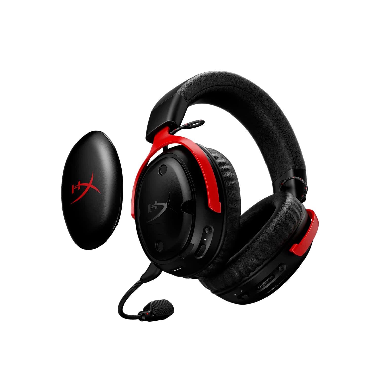 AURICULARES HYPERX CLOUD III S WIRELESS BLACK - RED