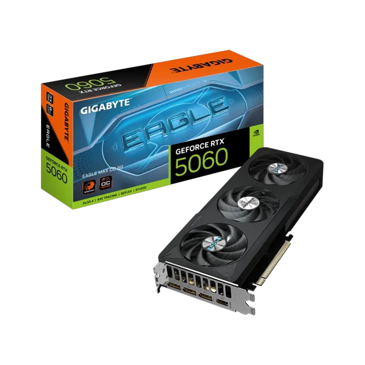 TARJETA DE VIDEO GIGABYTE RTX 5060 EAGLEMAX OC 8GB