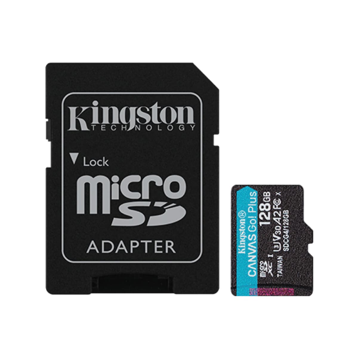 TARJETA DE MEMORIA MICROSD KINGSTON 128GB MICROSDXC CANVAS GO PLUS GEN4 200MB/s
