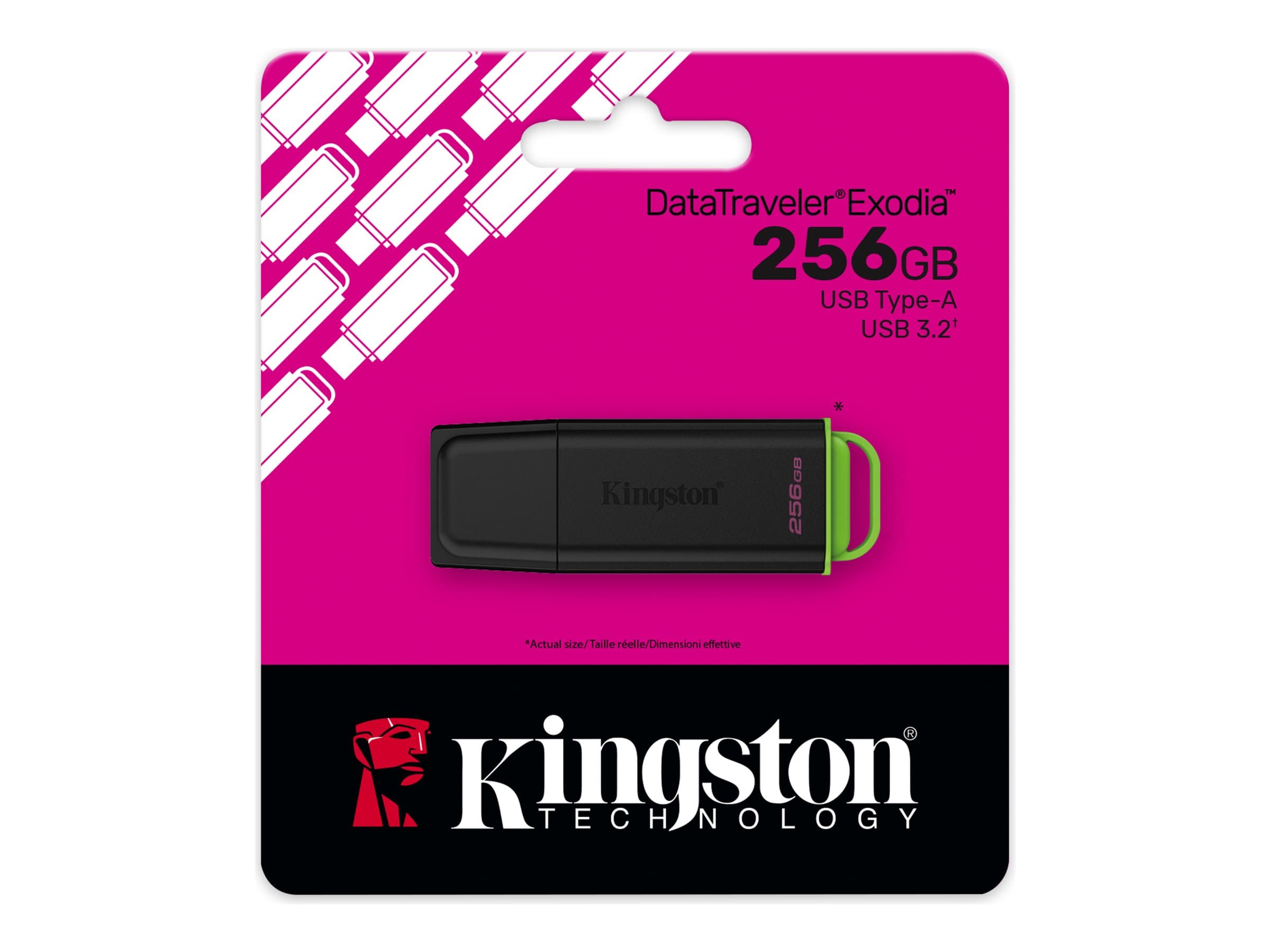 PENDRIVE KINGSTON DATA TRAVELER EXODIA G2 256GB