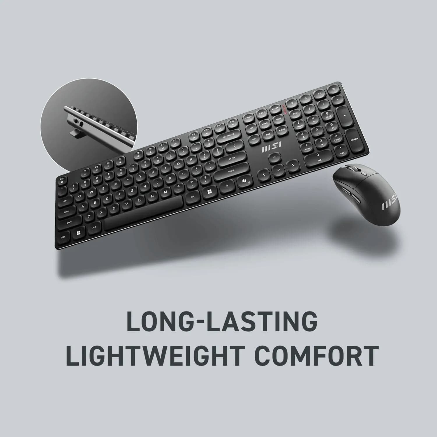 MSI WIRELESS COMBO OFICINA RECARGABLE ES