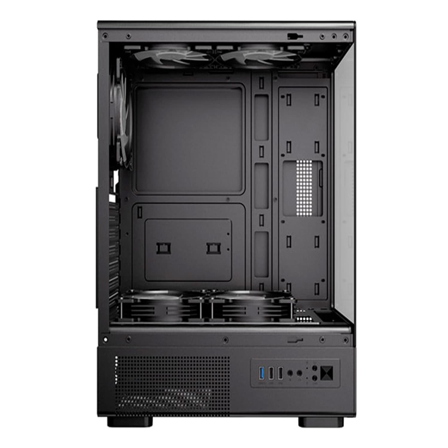 GABINETE ANTEC VCX300 ARGB BLACK MID TOWER ATX- MICRO-ATX, ITX