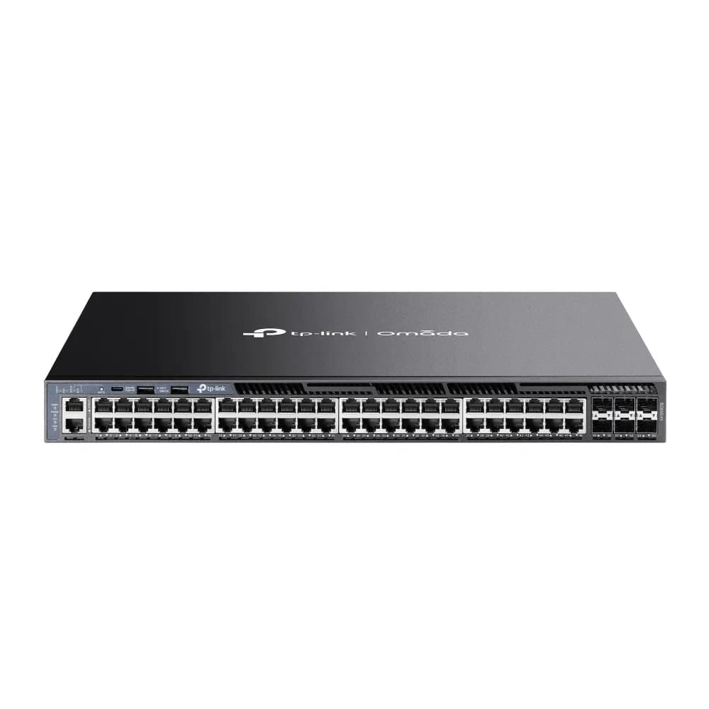 Switch Tp-link SG6654X 48pt 6SFP+ Adm L3 Stackeable fuente redundante