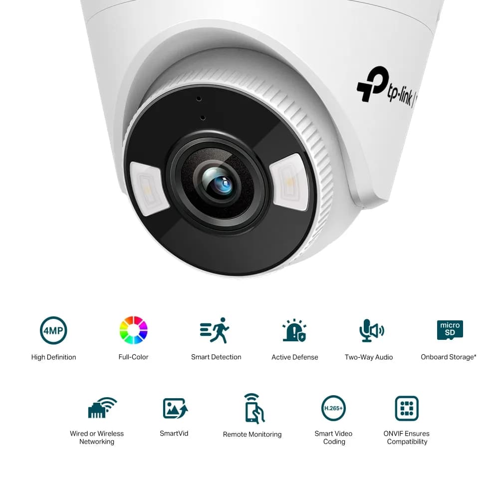 Camara Tp-link VIGI C440-W 4MP Turret Wifi