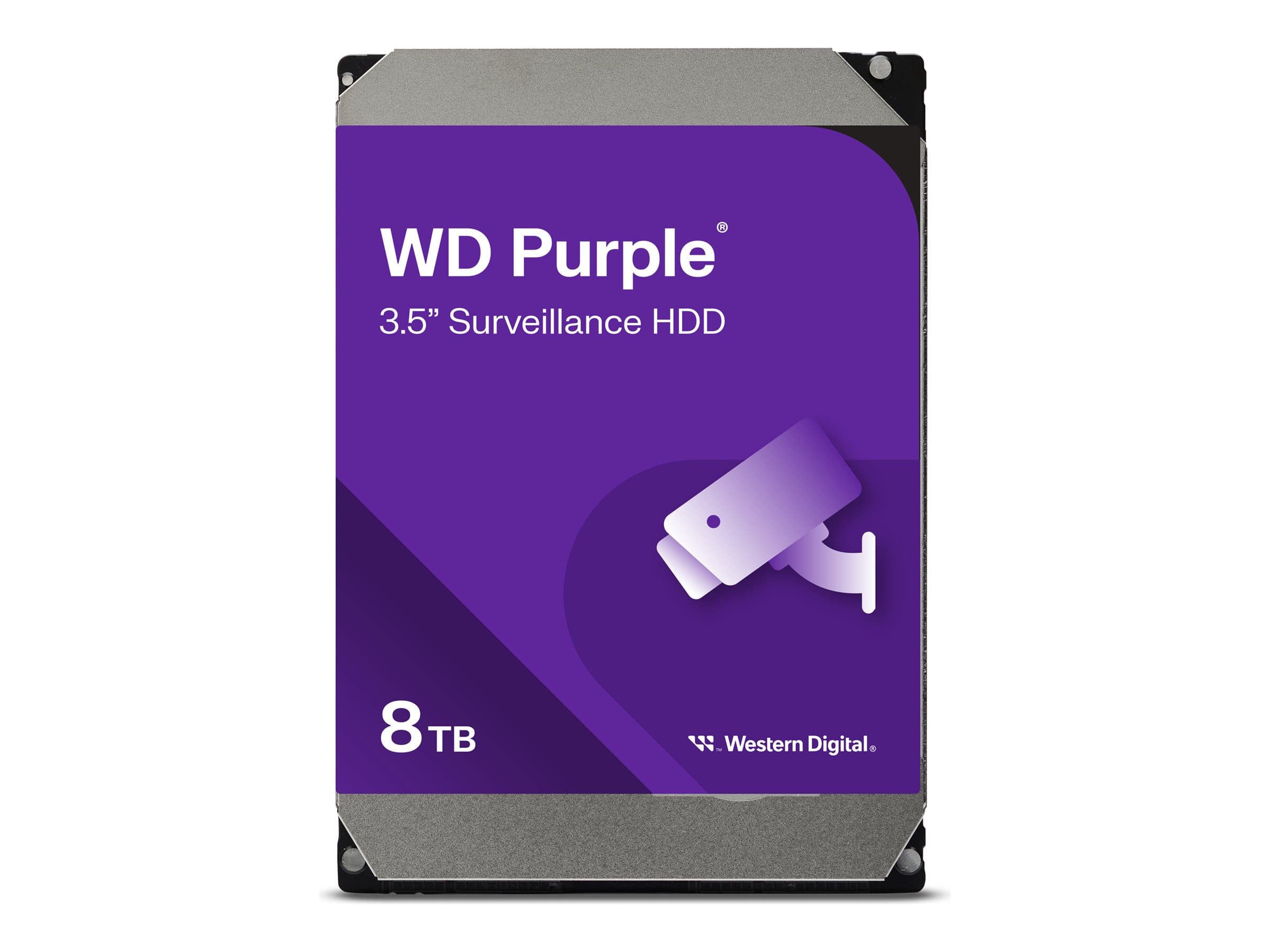 Disco duro interno Western Digital 8TB 3.5" PURPLE