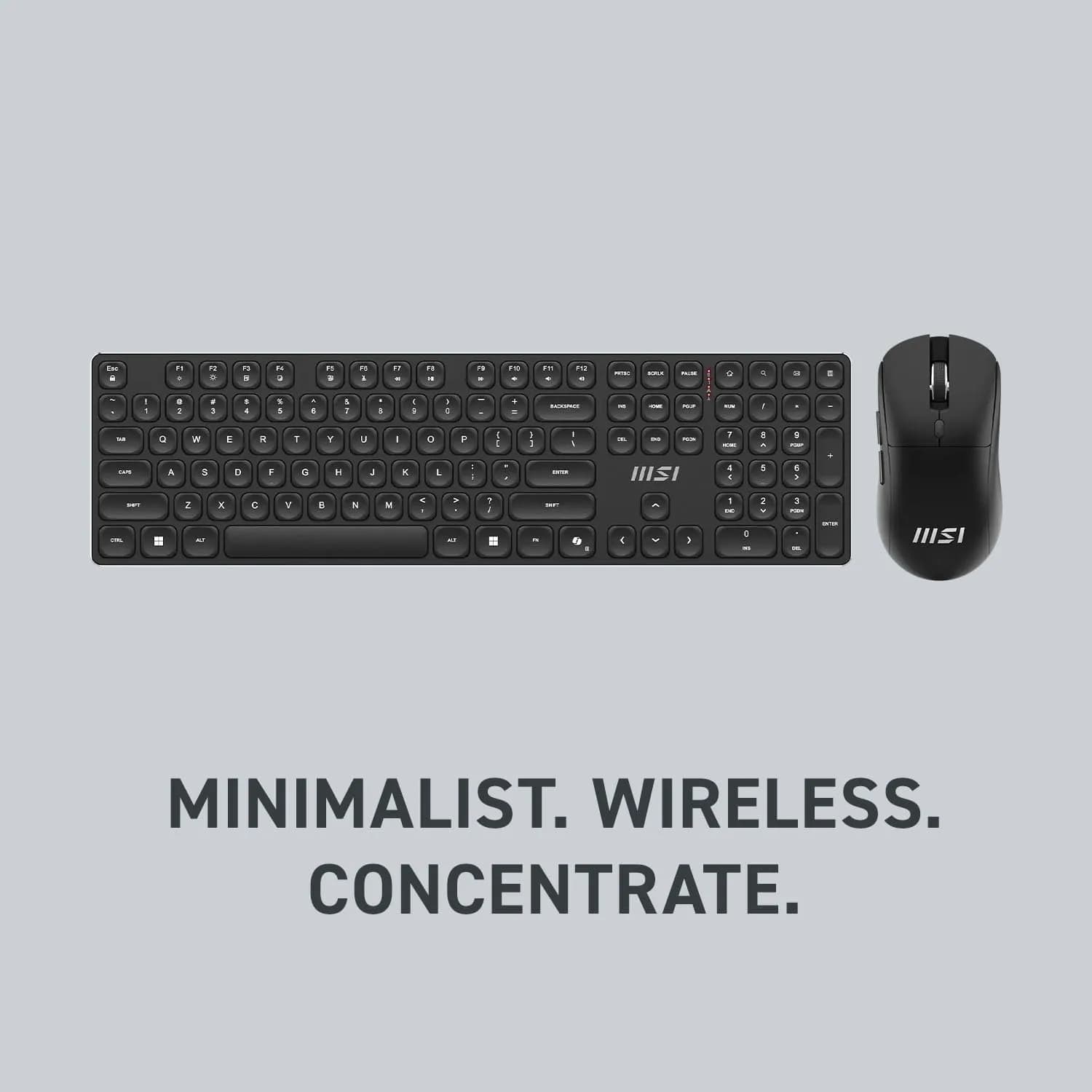 MSI WIRELESS COMBO OFICINA RECARGABLE ES