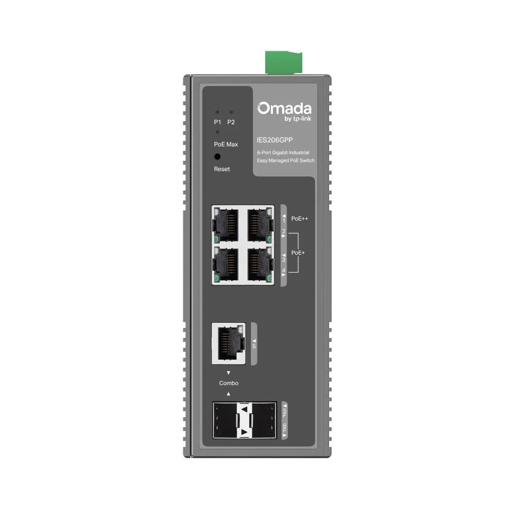 Switch Tp-link Industrial IES206GPP Poe+ 6pt