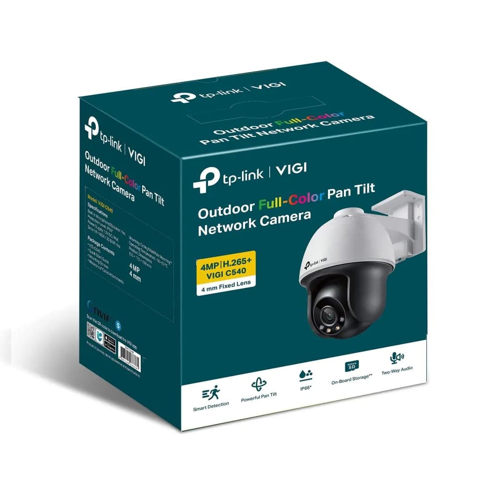Camara Tp-link VIGI C540 4MP PT IP66 4mm
