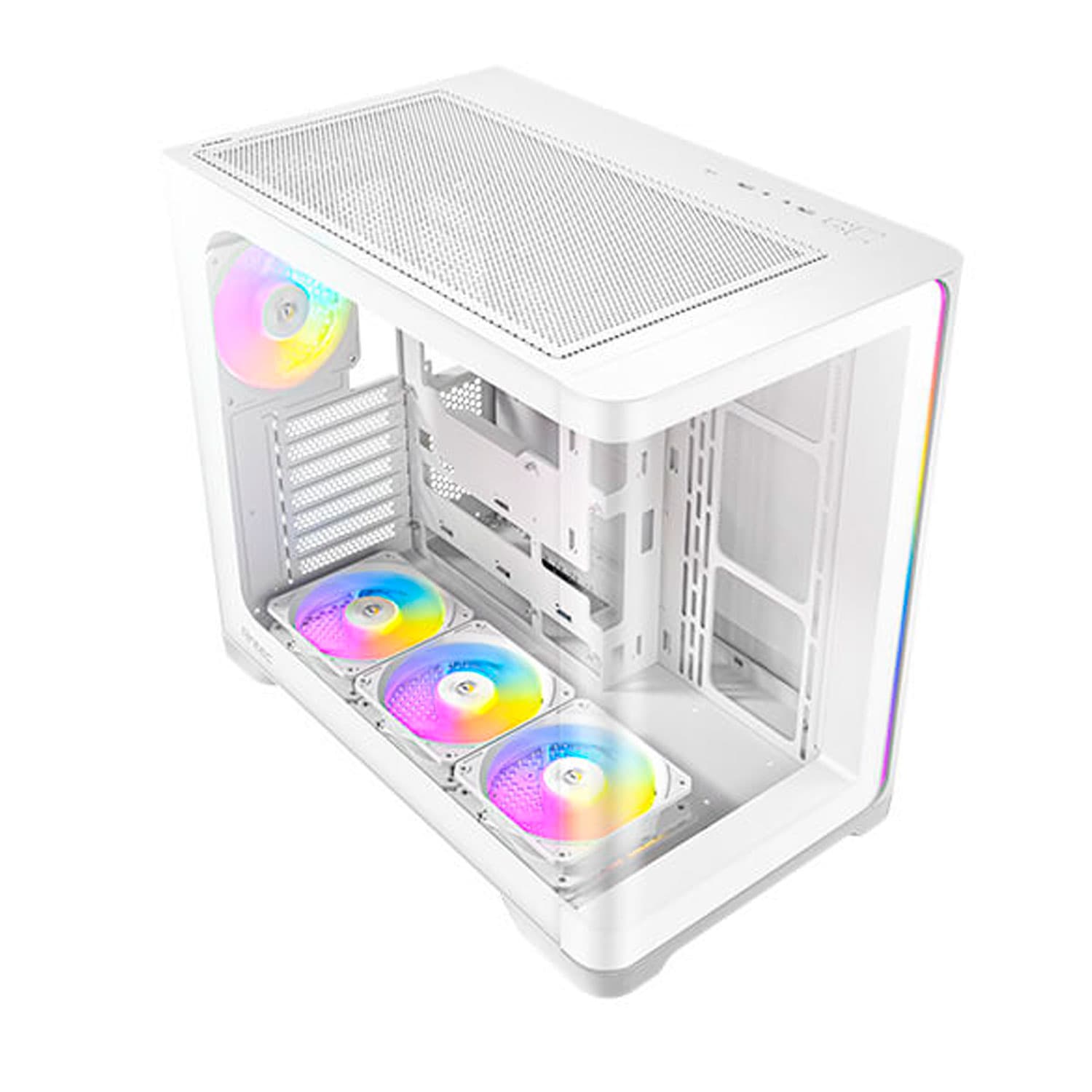GABINETE ANTEC C5 CURVE ARGB WHITE MID TOWER ATX, MICRO-ATX, ITX