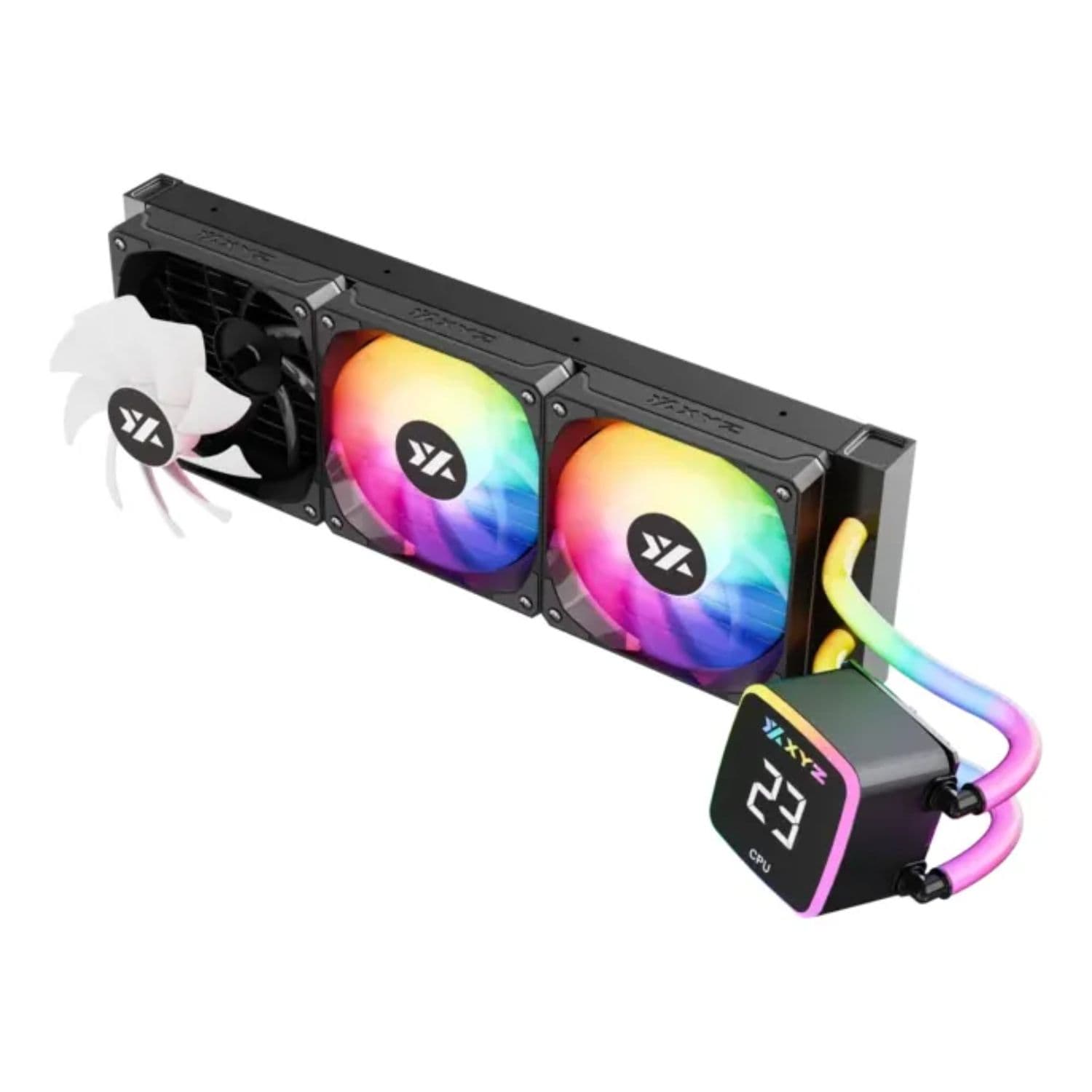 WATER COOLING XYZ AQUA FU360 NEGRO