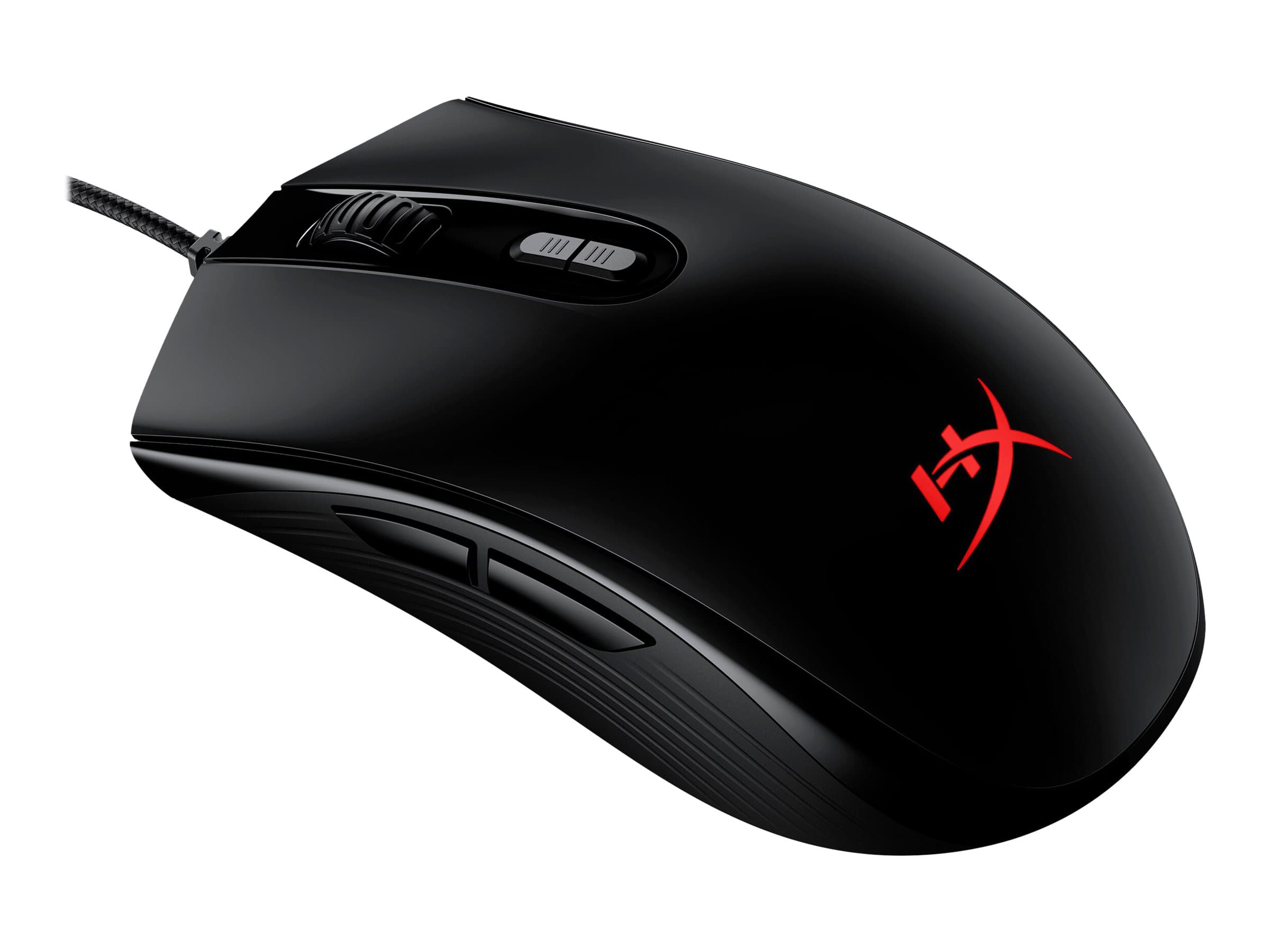 MOUSE GAMING HYPERX PULSEFIRE CORE BLACK, PC, PS5, PS4, Xbox Series X|S y Xbox One
