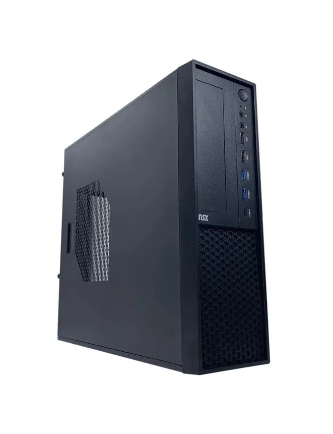 NSX GABINETE OFFICE Q5 SLIM + FUENTE 300W