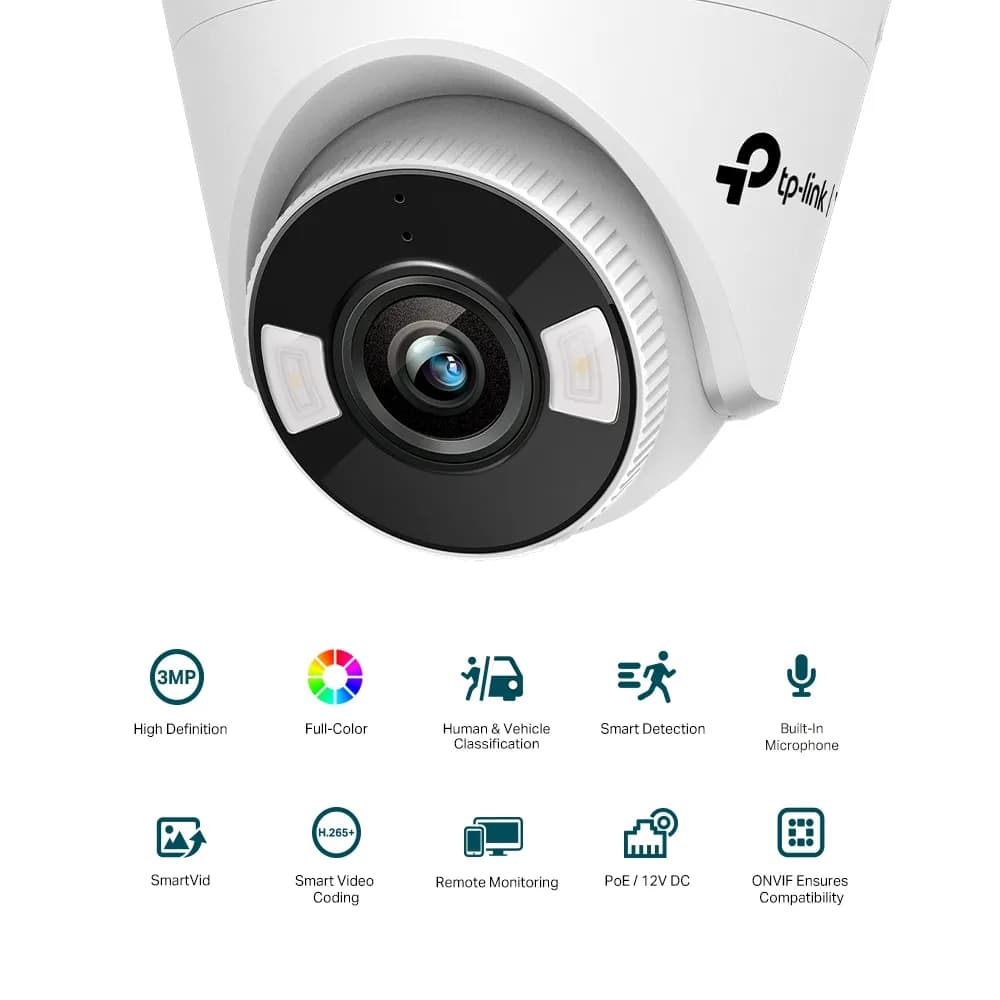 Camara Tp-link VIGI C430 3MP Turret 2.8mm