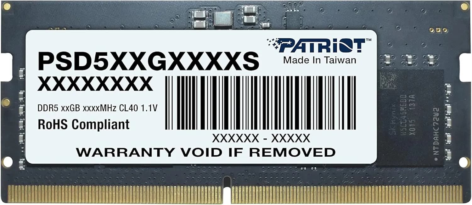 PATRIOT RAM 32GB DDR5-5600 SODIMM