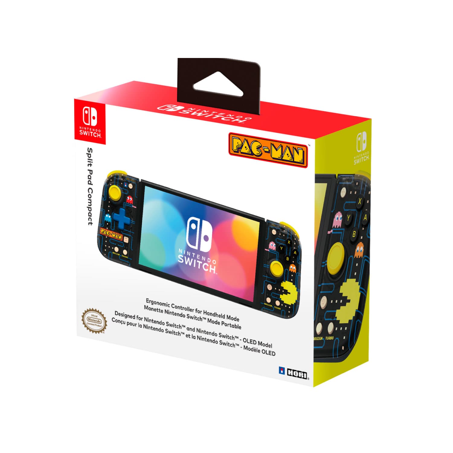 SPLIT PAD HORI COMPACT PACMAN PARA NINTENDO SWITCH