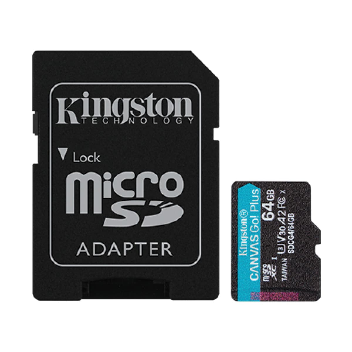 TARJETA MICROSD 64GB KINGSTON CANVAS GO PLUS G4