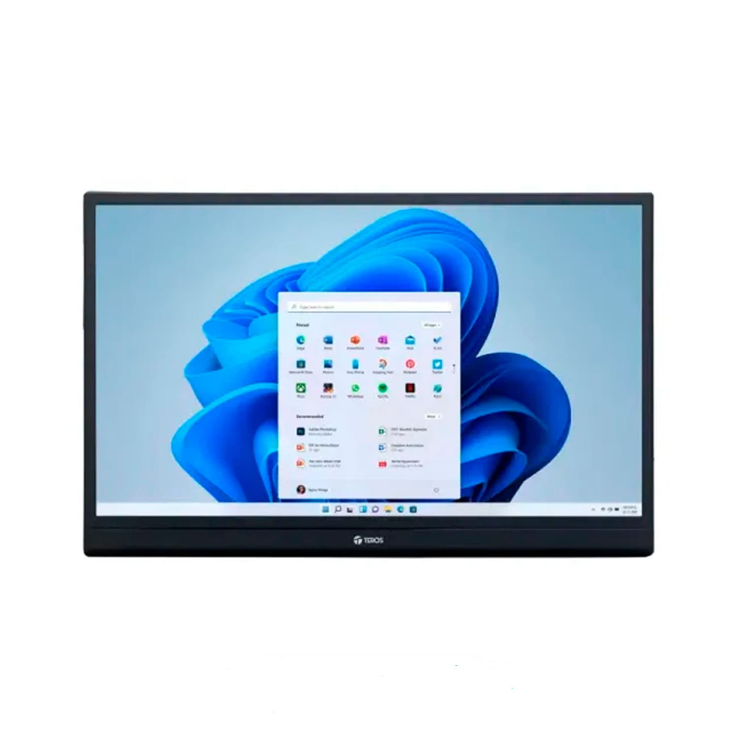 MONITOR PORTATIL TEROS PLANO 15.6" FHD IPS VGA HDMI