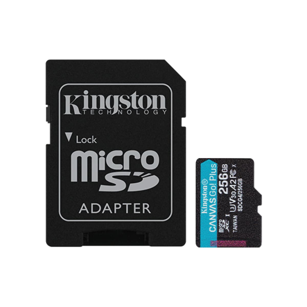 TARJETA MICROSD 256GB KINGSTON CANVAS GO PLUS G4
