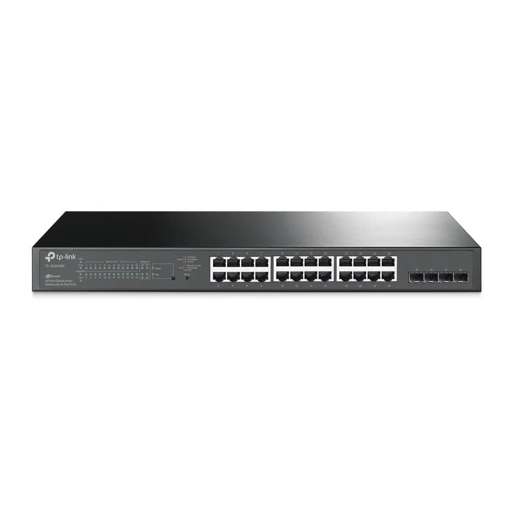 Switch Tp-link SG2428P 24pt Poe+ 4SFP Administrable