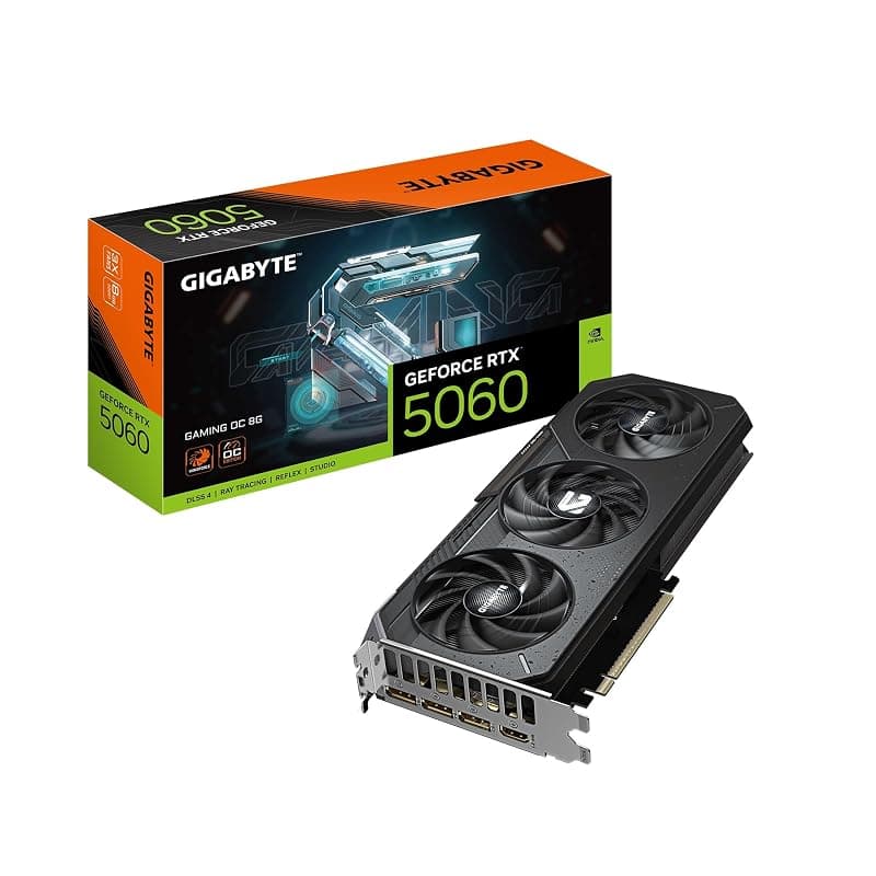 PLACA DE VIDEO GIGABYTE RTX 5060 GAMING OC V2 8GB