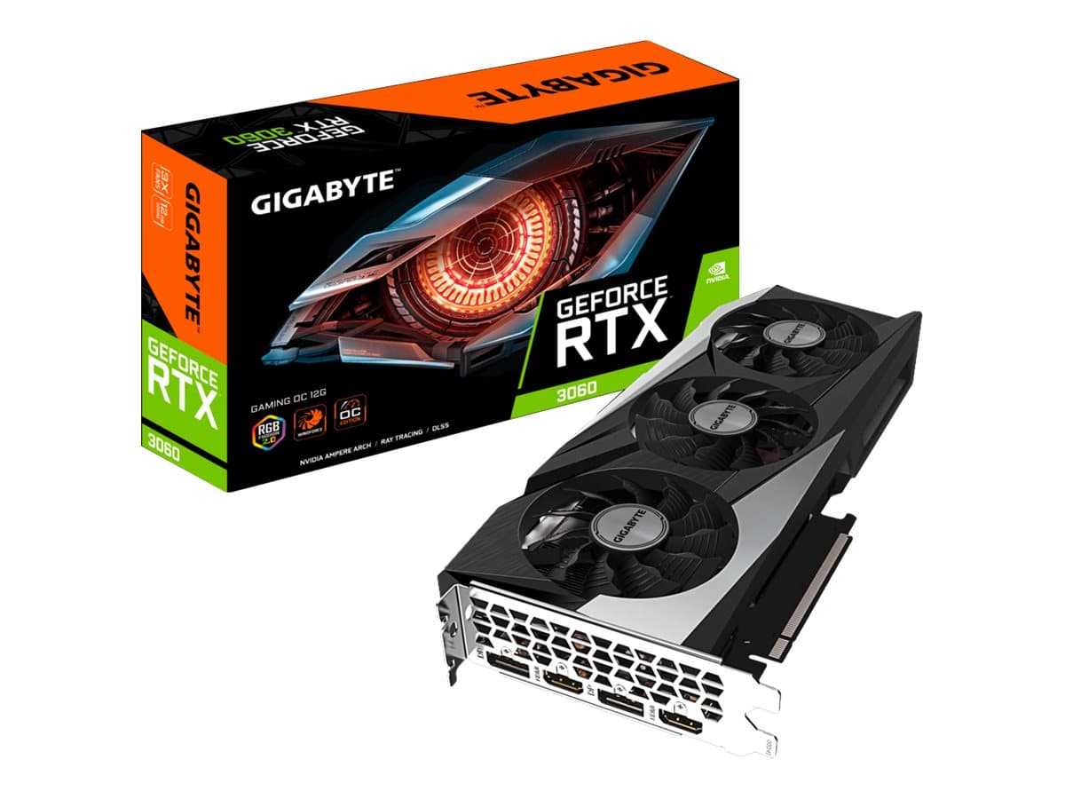 Gigabyte GeForce RTX 3060 Gaming OC 12GB GDDR6 Tarjeta Gráfica NVIDIA