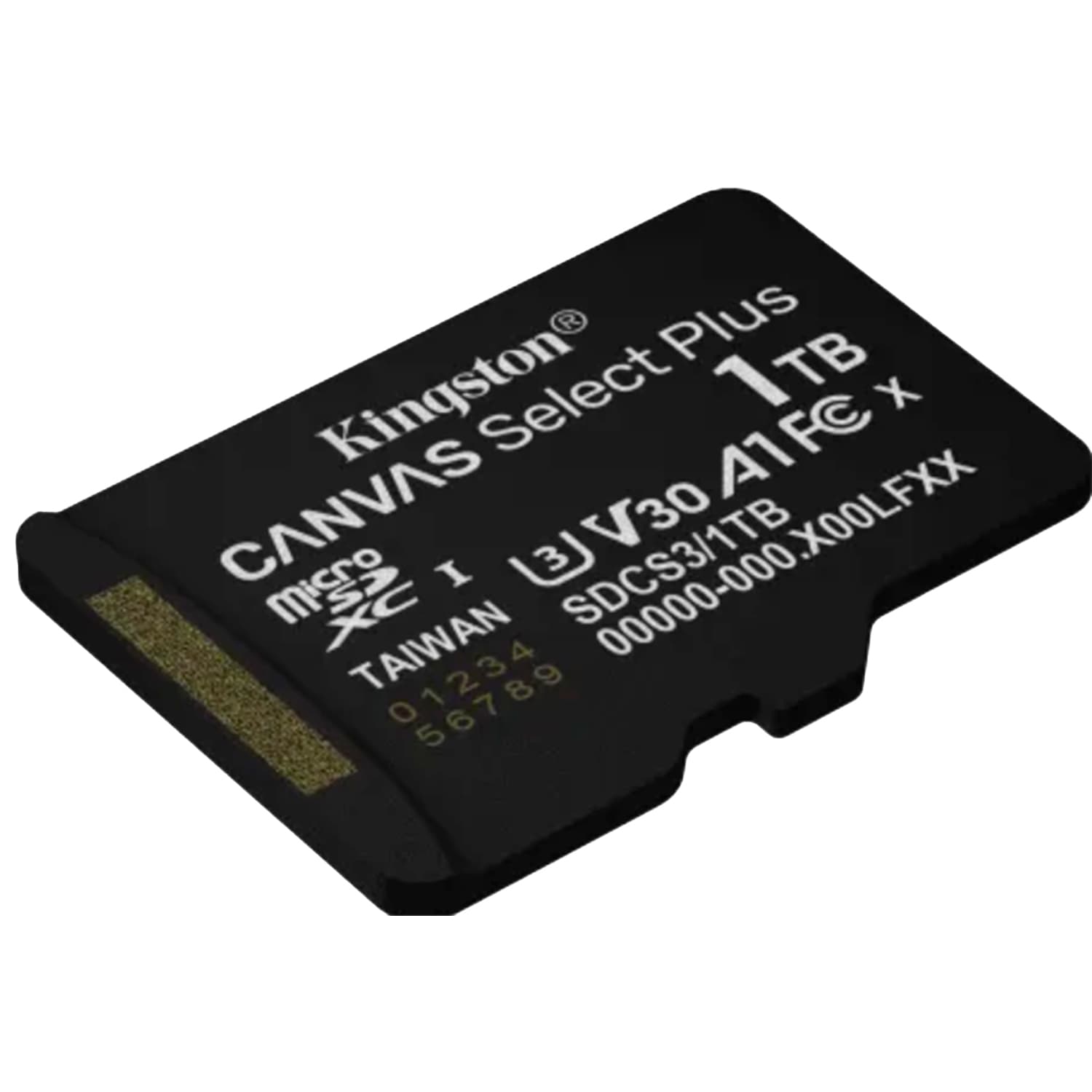 Tarjeta de memoria Kingston 1tb Micro SD Canvas Select Plus Gen 3