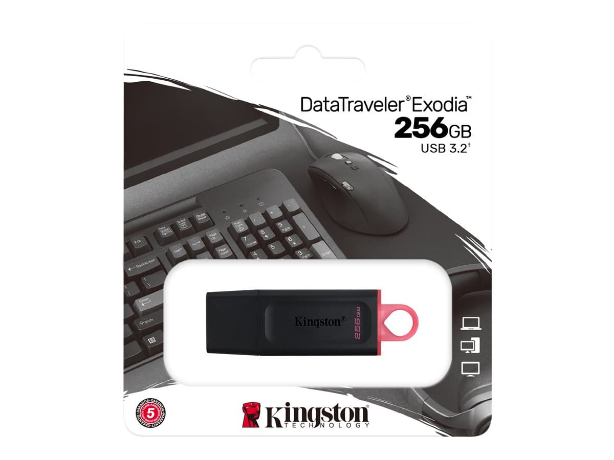 Pendrive Kingston 256GB GEN1 USB3.2 Exodia DTX/256GB