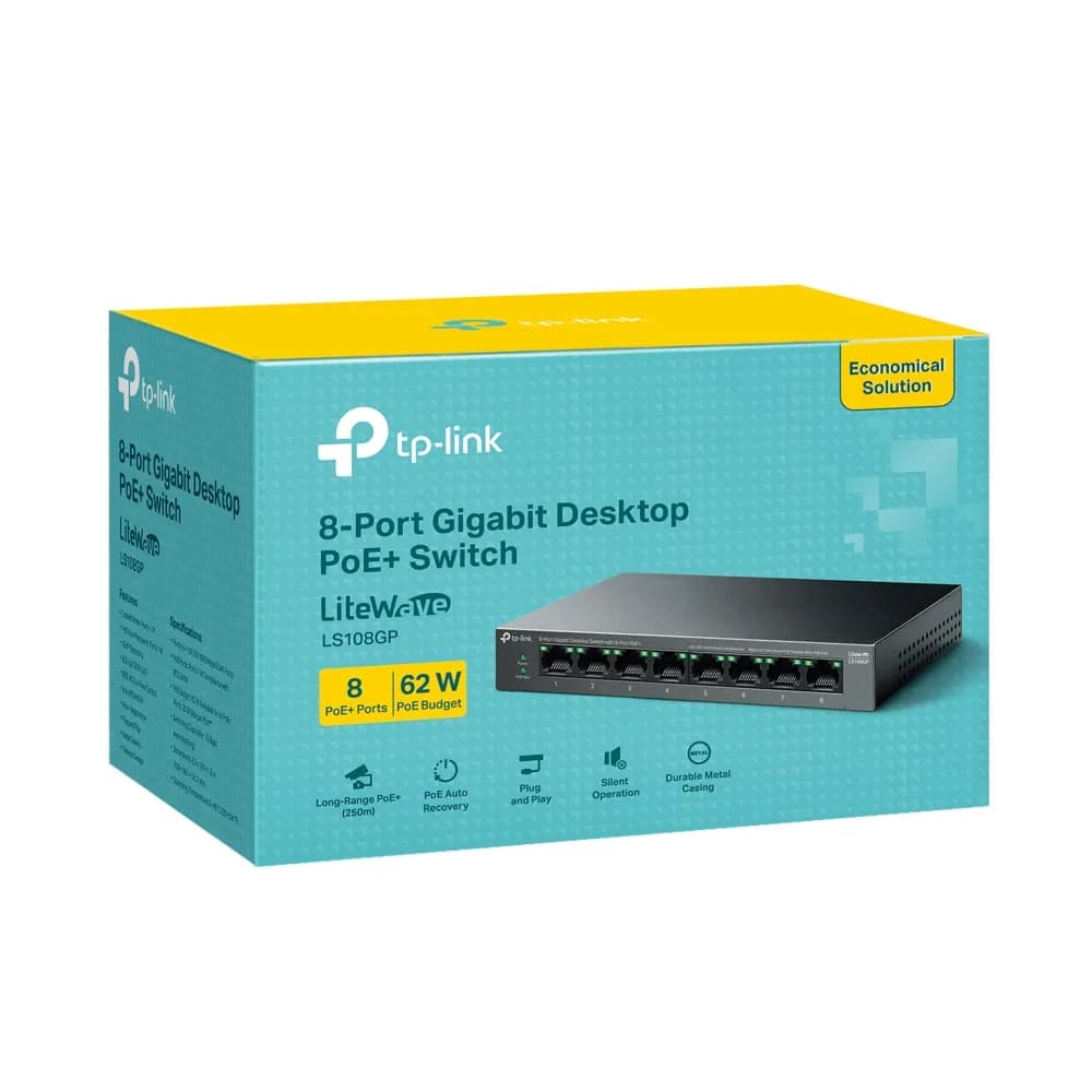 Switch Tp-Link LS108GP Poe Gbit