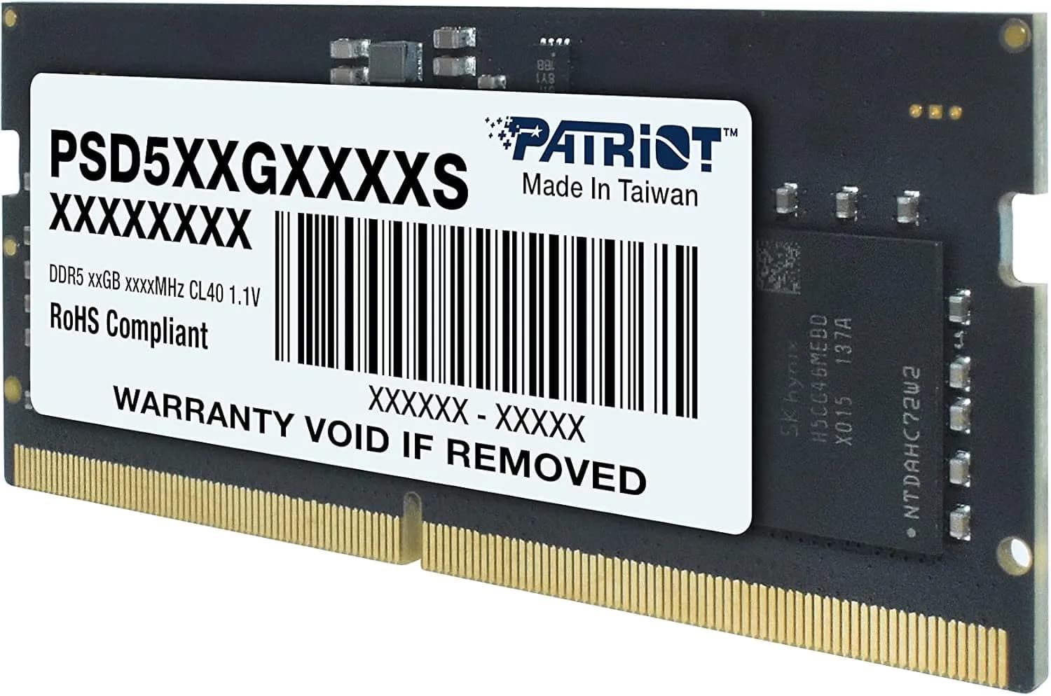 PATRIOT RAM 16GB DDR5-5600 SODIMM