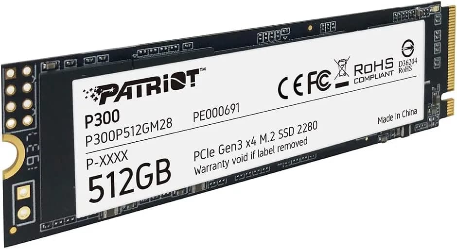 PATRIOT SSD P300 512GB M.2 2280 NVME