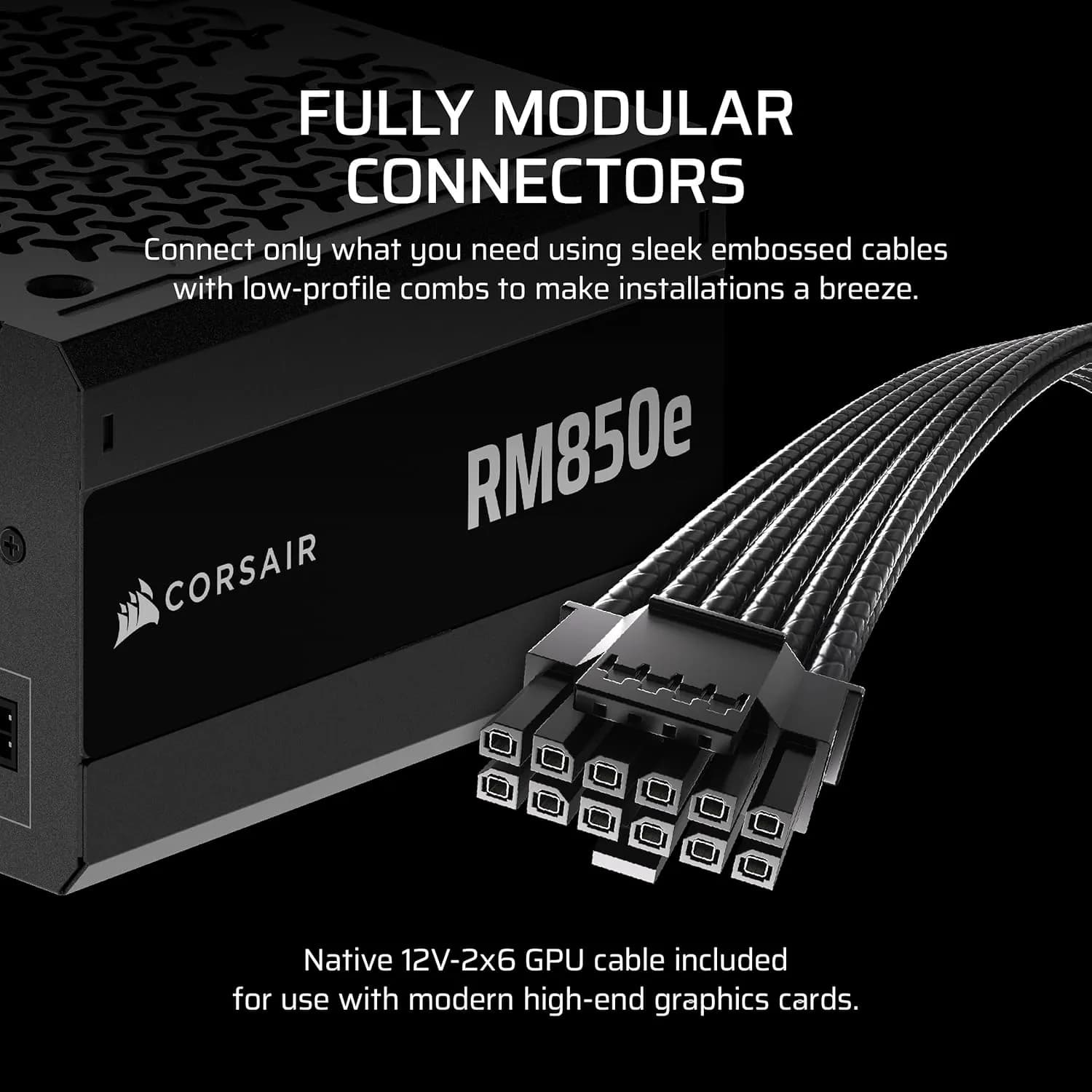 CORSAIR FUENTE RM1000E CYBENETICS GLD5.1