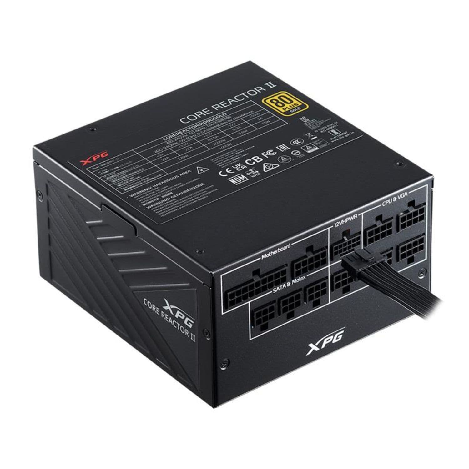 FUENTE XPG CORE REACTOR II 1200W 80 PLUS GOLD