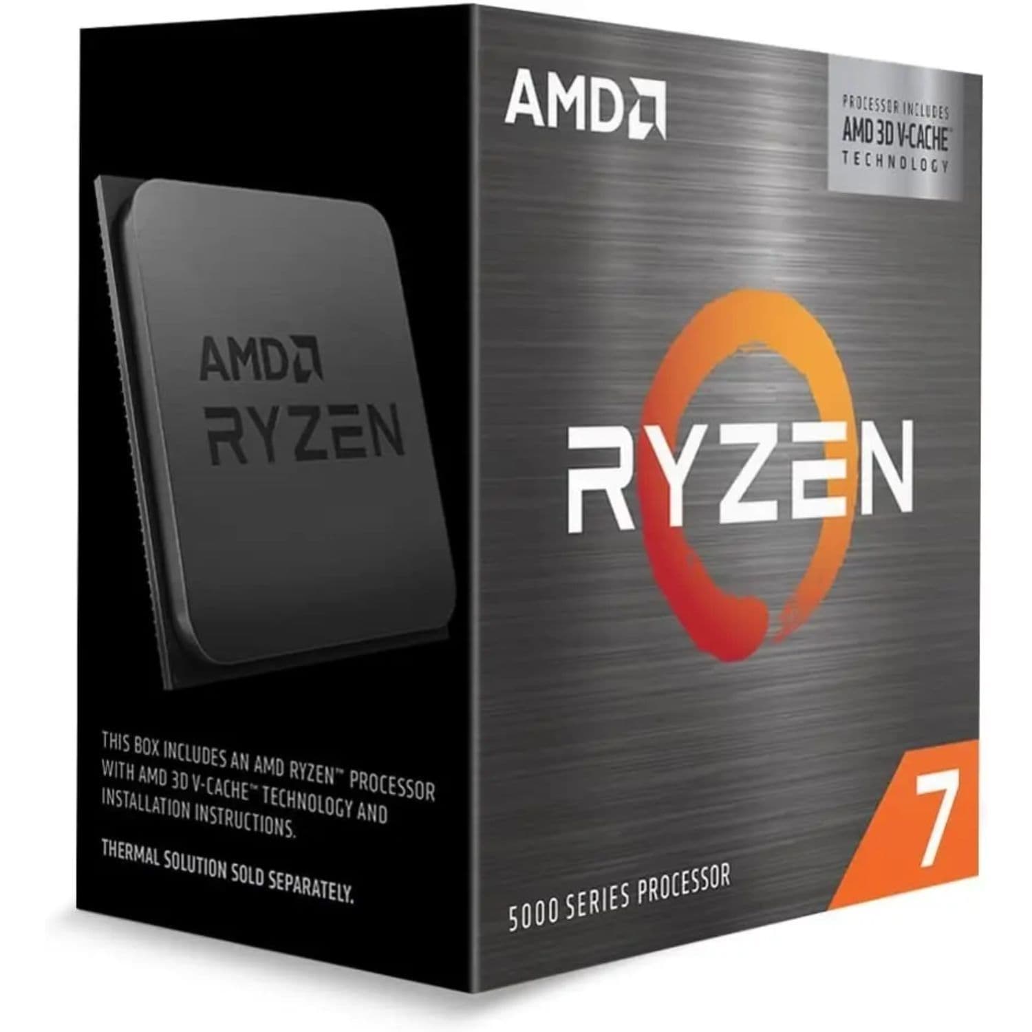 PROCESADOR AMD RYZEN 7 5800X3D AM4 CON THERMAL PAD