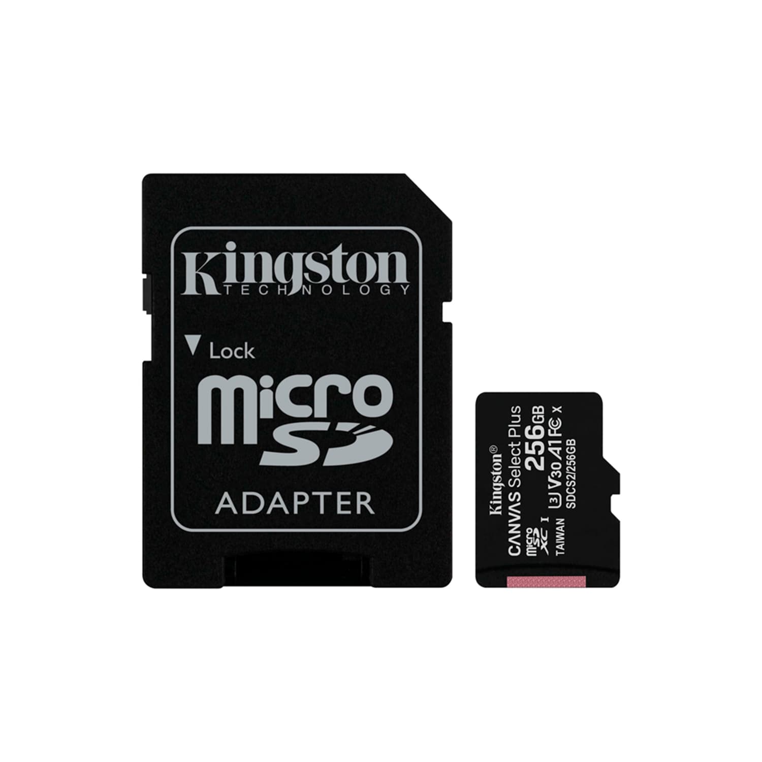 Tarjeta de memoria Kingston 256gb Micro SD Canvas Select Plus Gen 3
